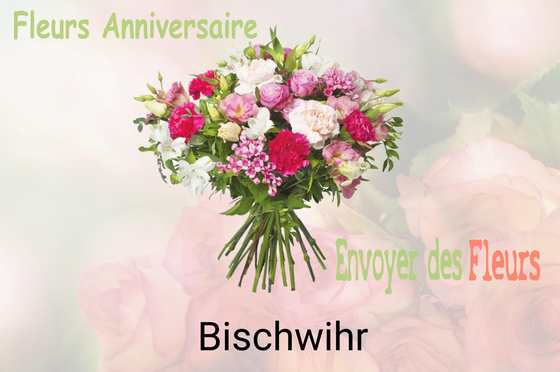 Bouquet de fleurs d’anniversaire livré à Bischwihr
